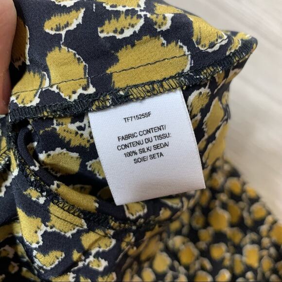 Derek Lam 10 Crosby Cascade Shift Dress With Bell Sleeves silk sz 2 - Picture 4 of 7